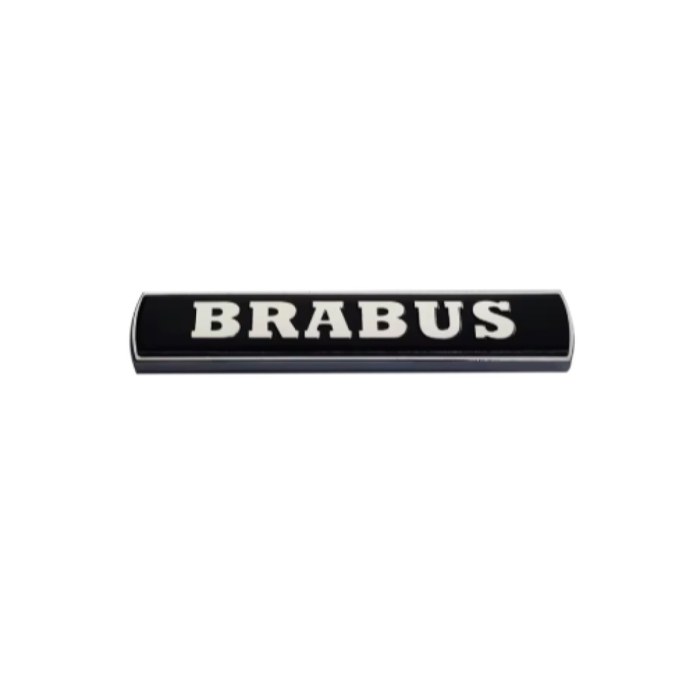 Xtreme Racing Decorazioni Auto e Adesivi stemma Brabus metallo 7,5 cm silver/black
