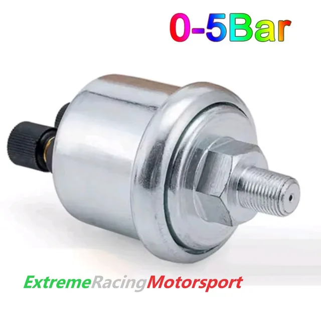 Xtreme Racing Impianto Carburante e Regolatori di Pressione Bulbo Pressione Olio Motore 0-5 Bar