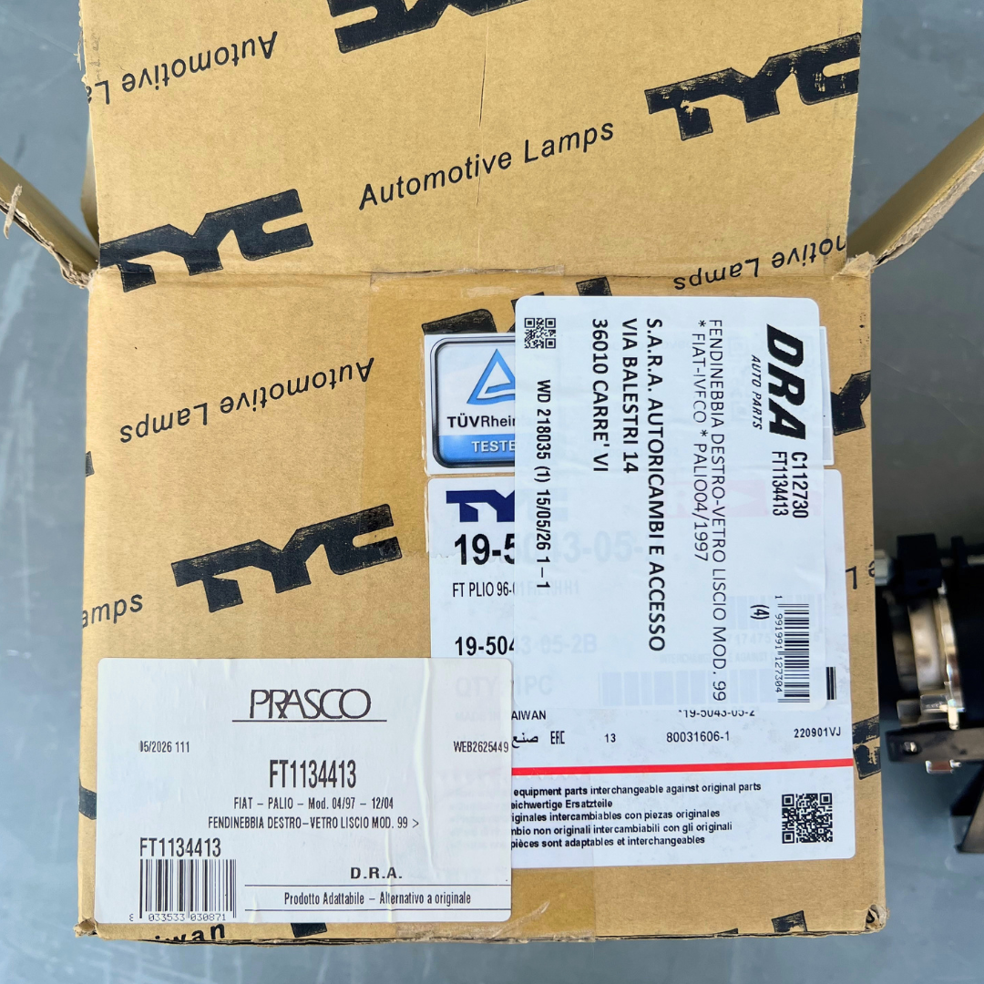 Sara Autoricambi Fendinebbia 195043052B Fiat Palio anteriore destro 97-04