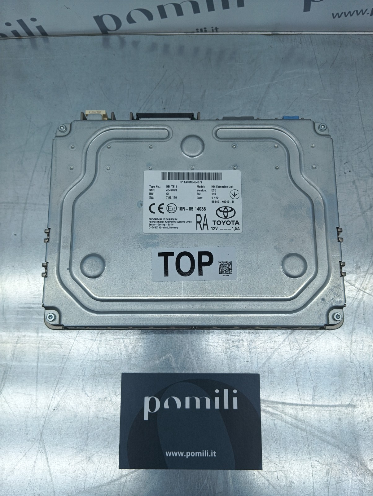 Pomili Elettronica/batteria ibride Modulo navigazione GPS Toyota Corolla