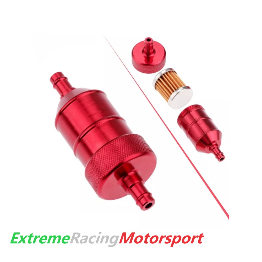 Xtreme Racing Filtri Olio e Carburante filtro benzina 78×30 mm rosso 6 mm