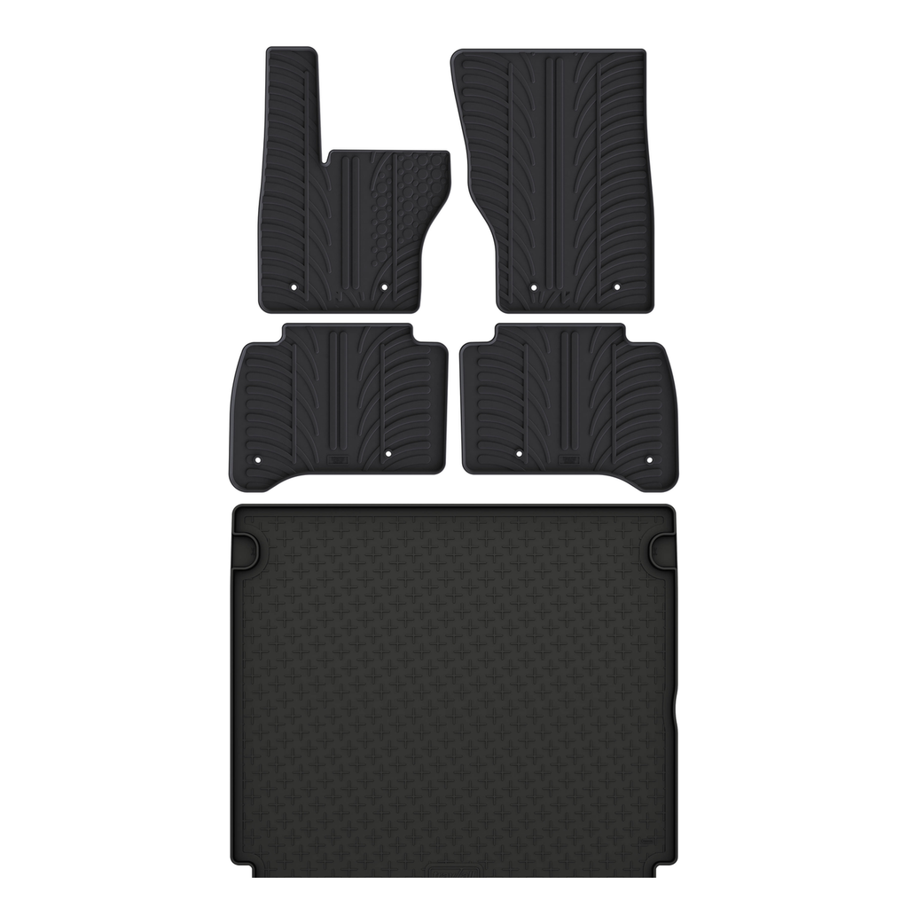 Travall Bundles Land Rover Range Rover Sport Rubber Boot Liner and Rubber Car Mats Bundle tappetini in gomma