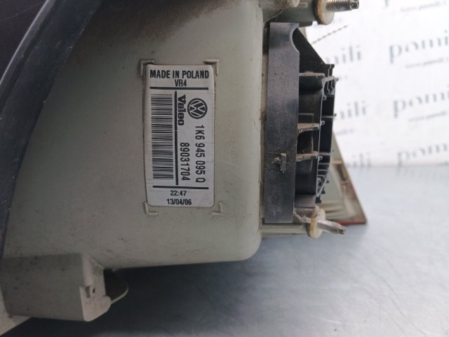 Pomili Fanaleria Fanale posteriore Volkswagen Golf 1K sinistro parte esterna