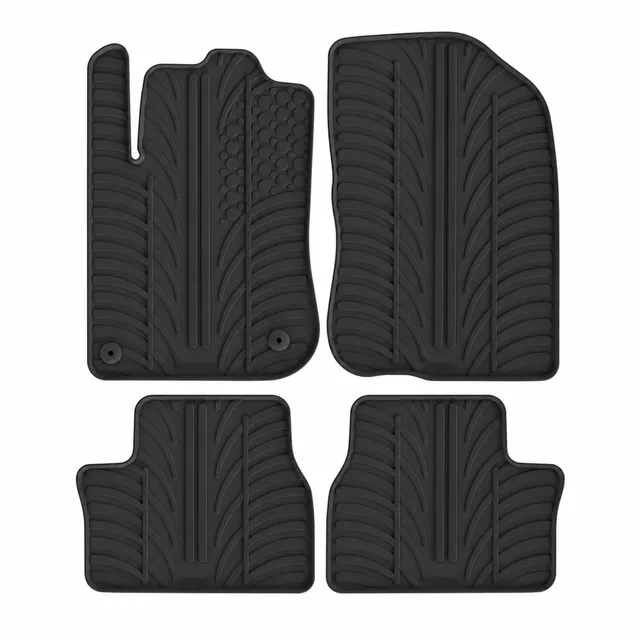 Travall Car Mats Peugeot 2008 (2013-2019) tappetini auto in gomma su misura
