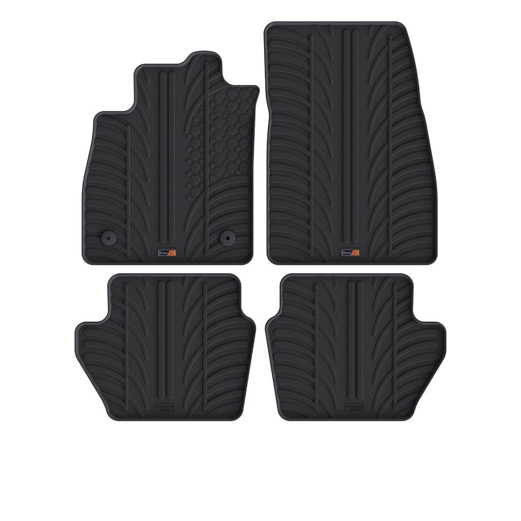Travall Car Mats Ford Fiesta Tappetini auto 2017-2023 in gomma