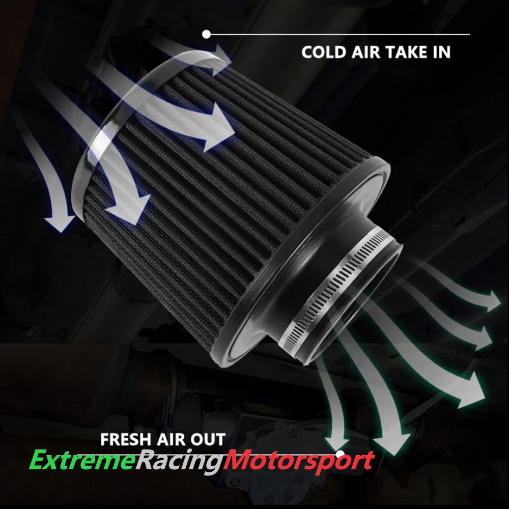 Xtreme Racing Filtri Aria filtro aria aspirazione diretta PURPLE ERM 63 mm viola