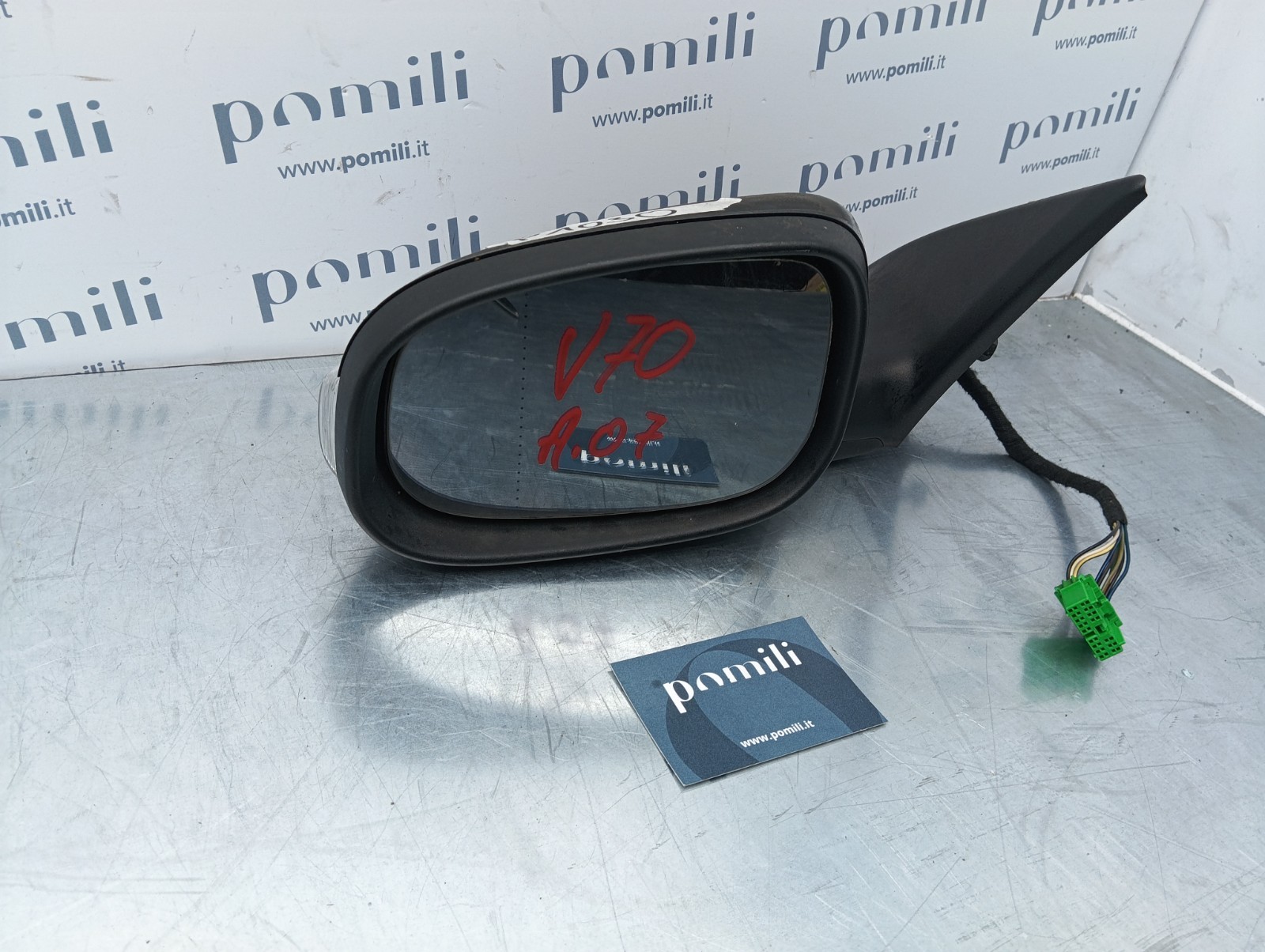 Pomili Cristalli Specchietto retrovisore sinistro Volvo V70 30634098 usato
