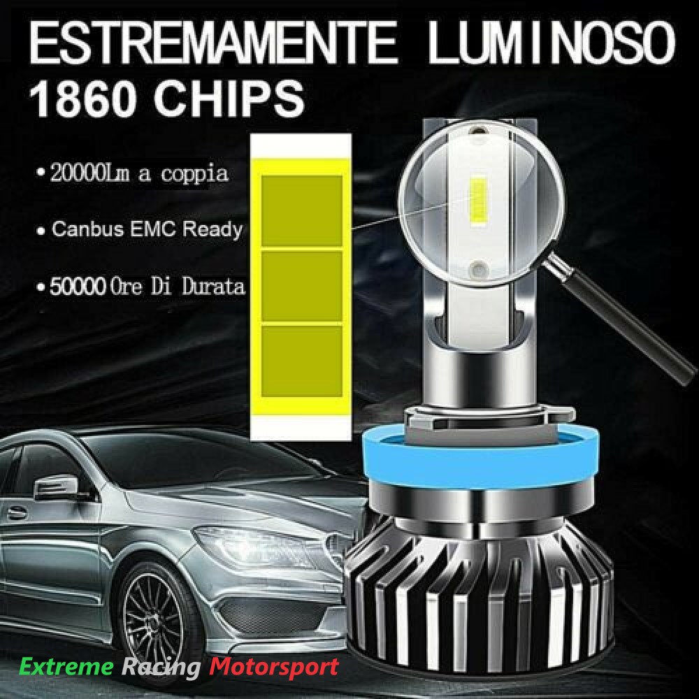 Xtreme Racing Lampadine LED ERM 20K HB4 9006 coppia 6000K