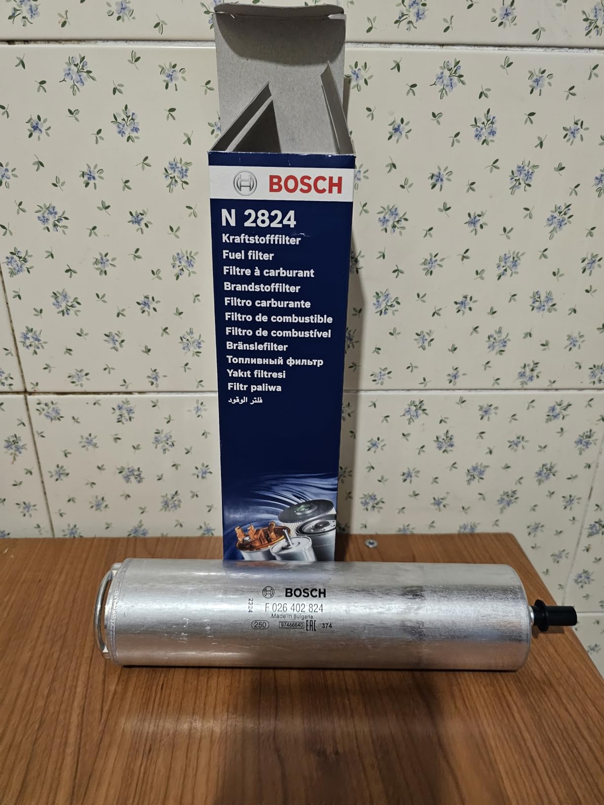 Bosch Filtri F026402824 filtro carburante diesel in linea