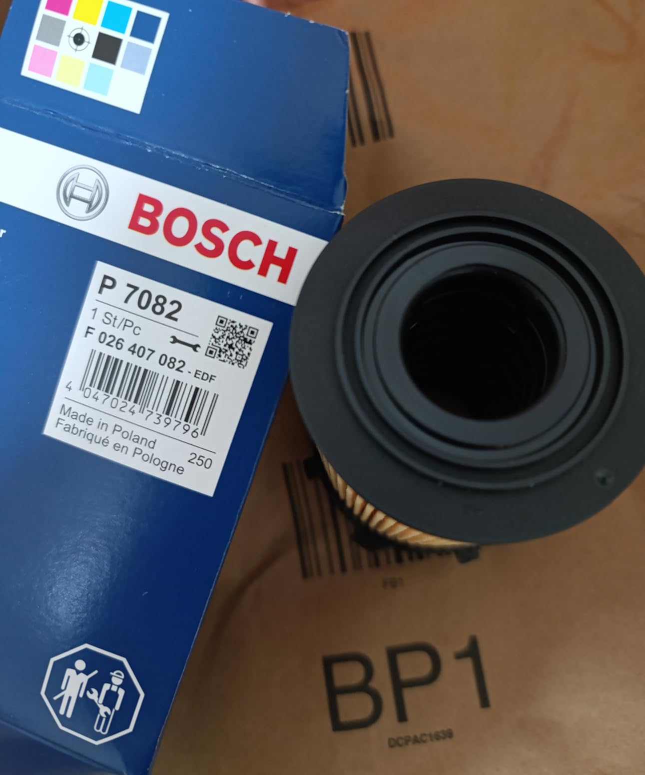 Bosch Filtri F026407082 filtro olio elemento filtrante 72 mm