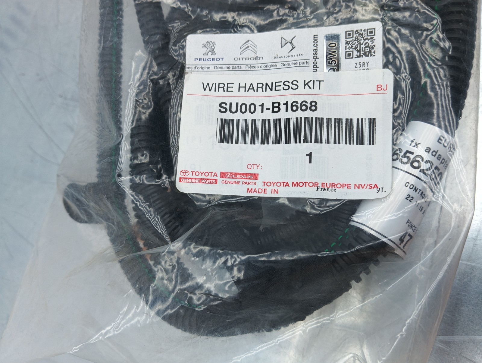 Pomili Motorini avviamento, alternatori, ECU e cavi cablaggio elettrico Toyota GT86 SU001-B1668 nuovo