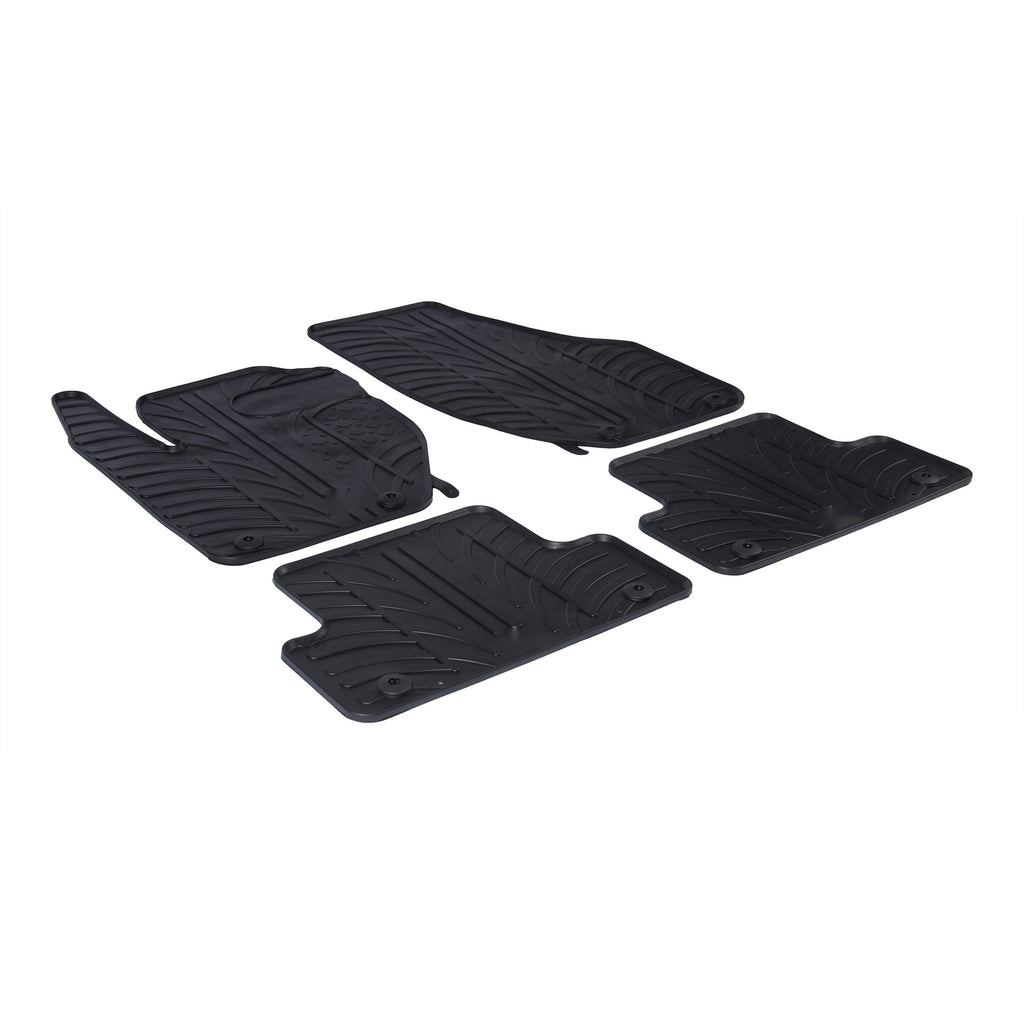 Travall Car Mats Volvo V40 (2012-2020) tappetini in gomma