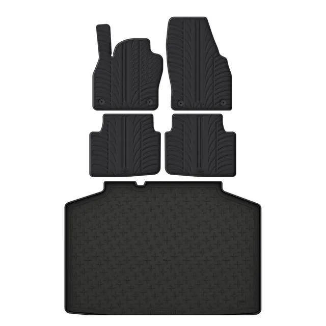 Travall Bundles Skoda Kamiq 2019- kit tappetini gomma su misura