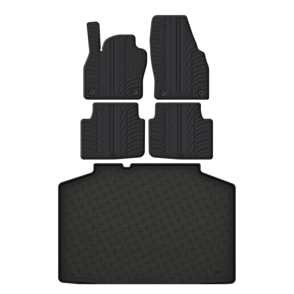 Travall Bundles Skoda Kamiq 2019- kit tappetini gomma su misura