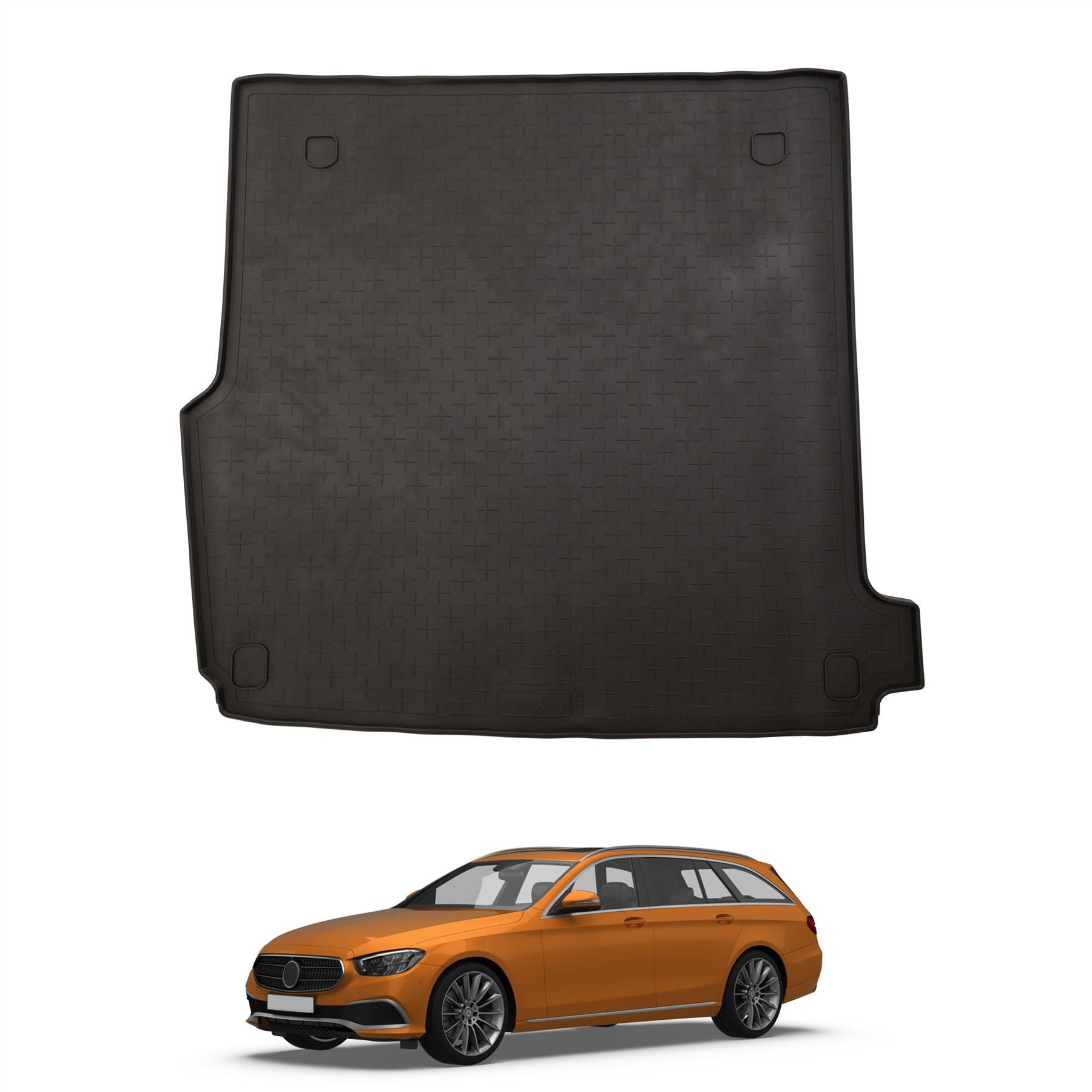 Travall Trunk Liners Mercedes E-Class Rubber Boot Liner 2016-2023 vasca baule impermeabile