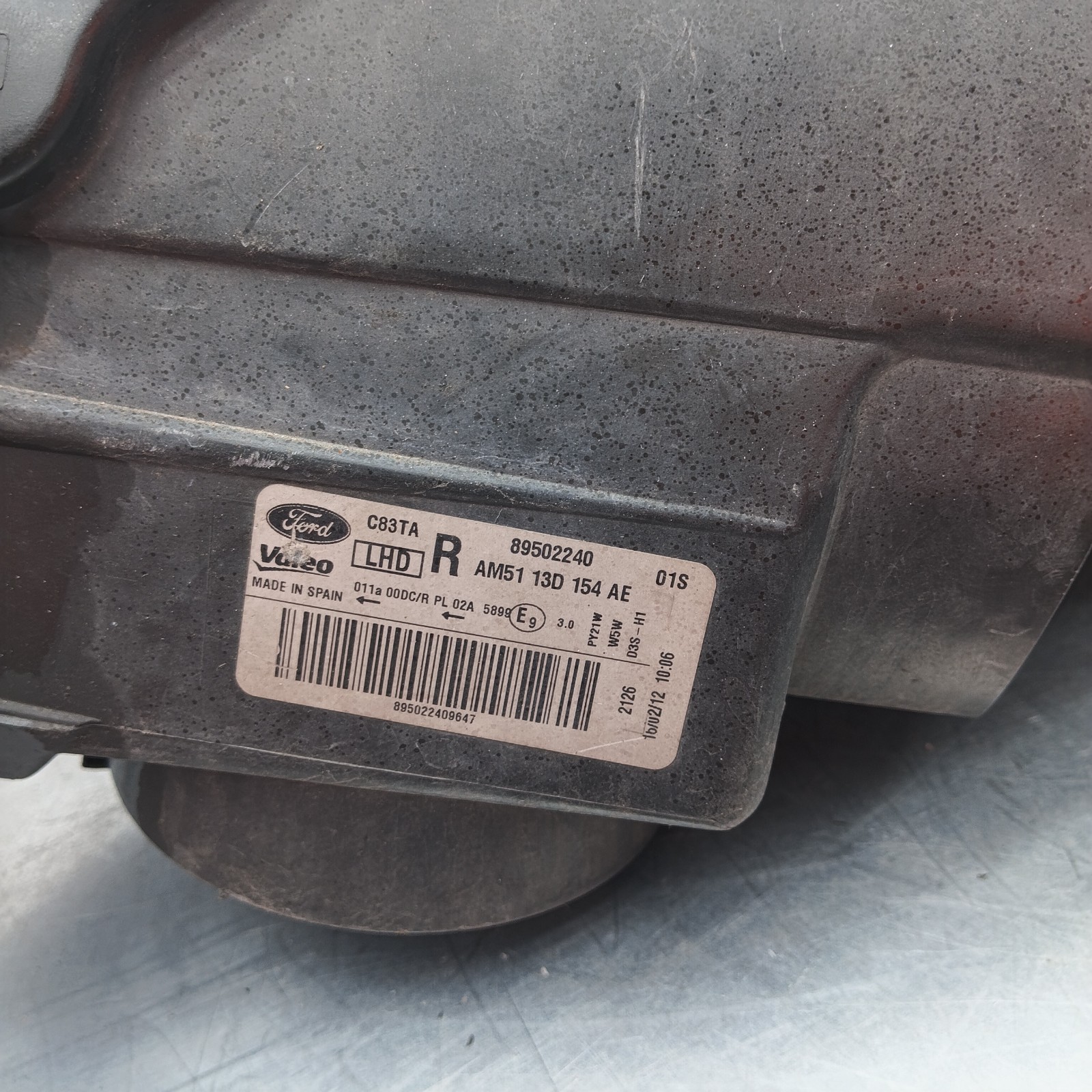 Pomili Fanaleria Ford C-Max II faro anteriore destro usato