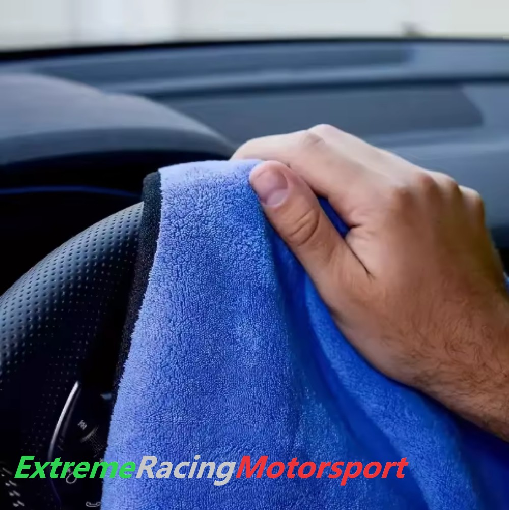 Xtreme Racing Decorazioni Auto e Adesivi Panno in Microfibra 30x40 cm blu