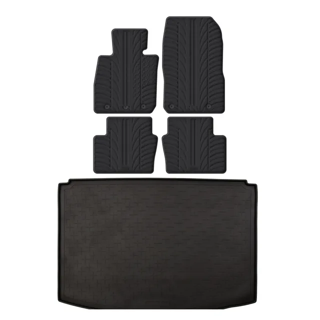Travall Bundles Mazda CX-3 (2015-2021) kit tappetini e vasca baule in gomma