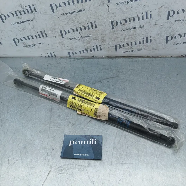 Pomili Sterzo e ammortizzatori Coppia pistoncini portellone Toyota Yaris I 68950-0W641 nuovi