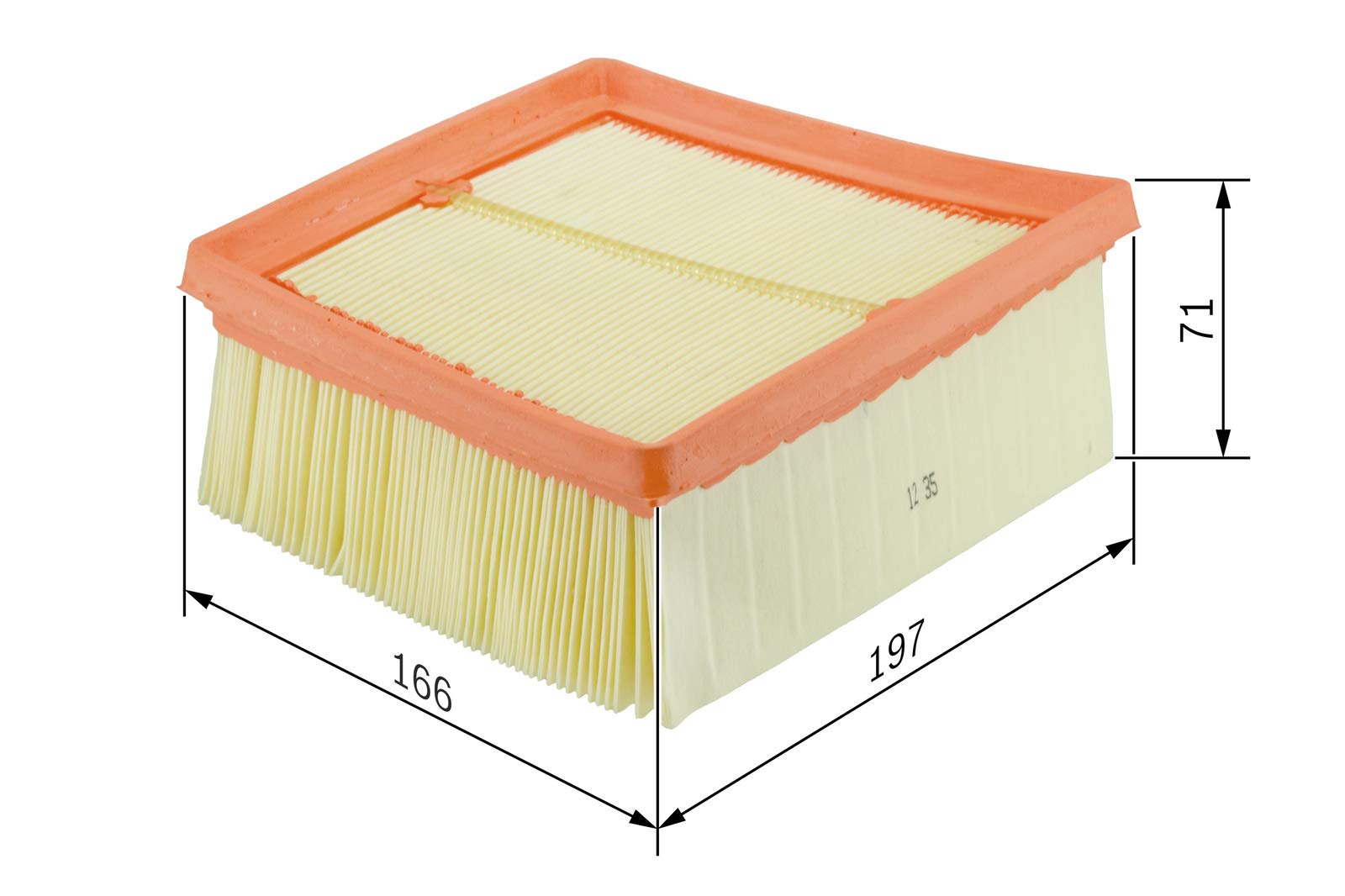 Bosch Filtro aria F026400135 elemento filtrante