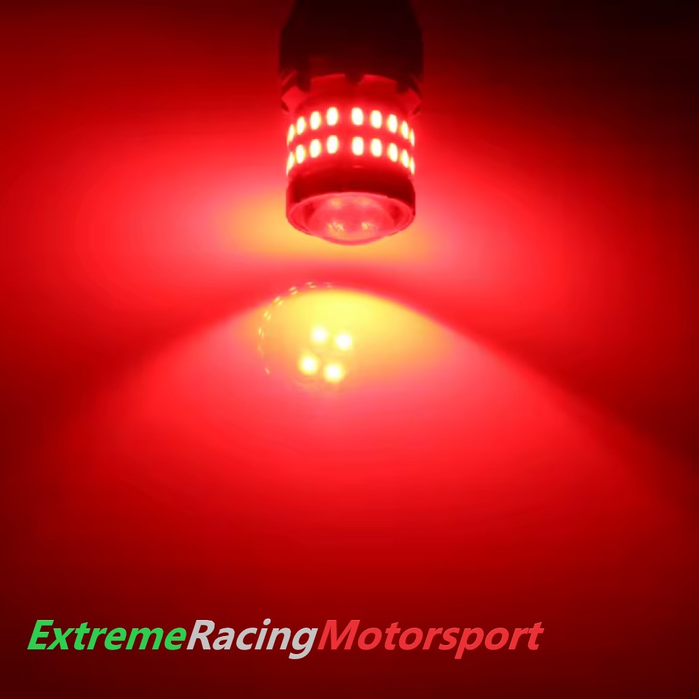 Xtreme Racing Lampadine LED ERM F44 3156 P27W RED lampadine retronebbia rosse 2 pezzi