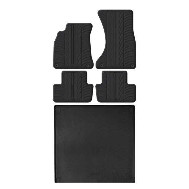 Travall Bundles Audi A4 protezione bagagliaio e tappetini 2008-2016 resistenti