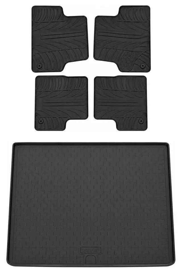 Travall Bundles Vauxhall Astra tappetini e vasca baule in gomma 2010-2015