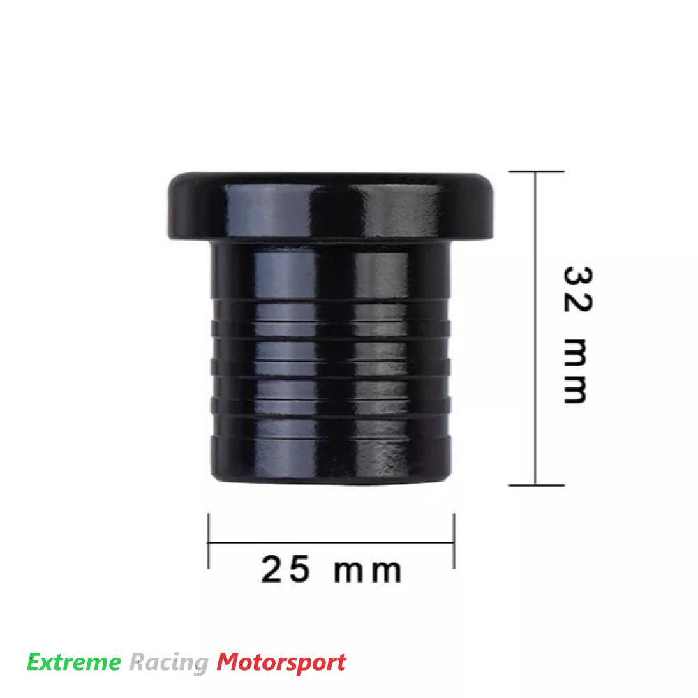 Xtreme Racing Impianto Carburante e Regolatori di Pressione tappo alluminio verde 25 mm