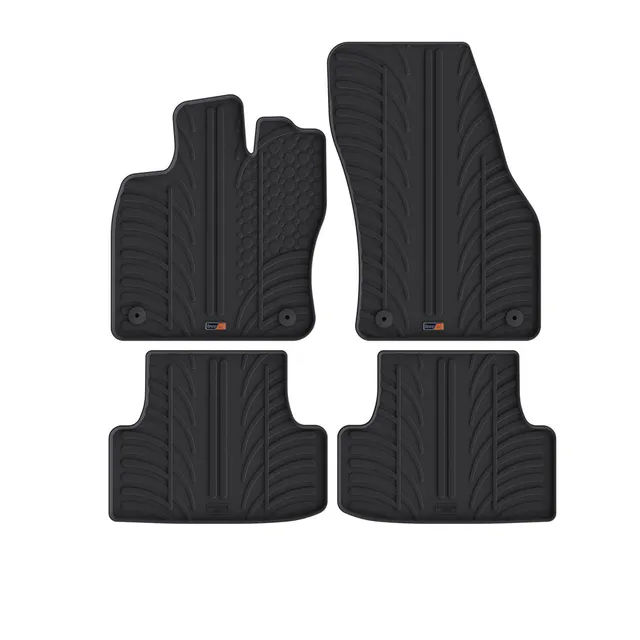 Travall Car Mats SEAT Ateca tappetini in gomma 2016-2026 sagomati