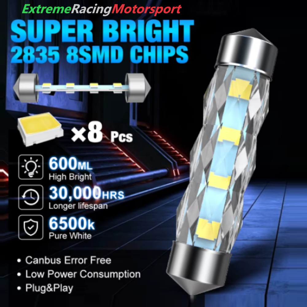 Xtreme Racing Lampadine LED ERM360 C5W-36 C5W 36 mm 600 lm