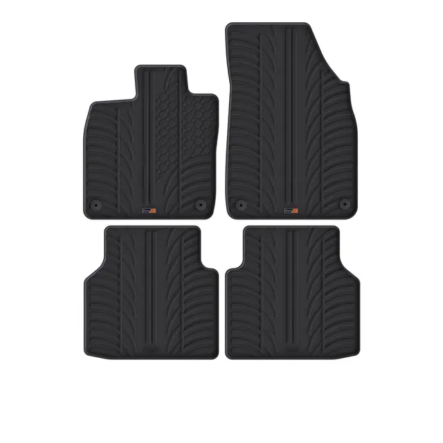 Travall Car Mats Skoda Enyaq iV tappetini auto gomma su misura