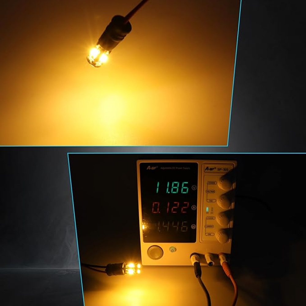 Xtreme Racing Lampadine LED T10 W5W 10 LED frecce arancioni CANBUS coppia