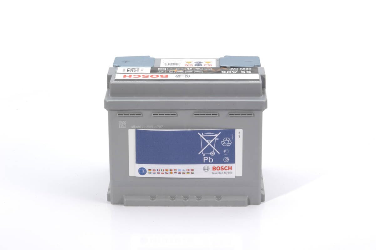 Bosch Batterie S5A05 batteria auto AGM 60 Ah Start/Stop