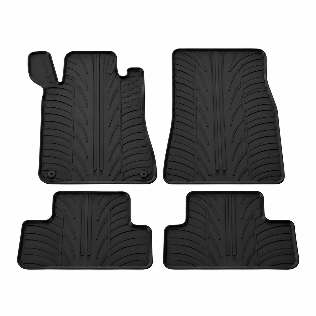 Travall Car Mats Mercedes C-Class (2001-2008) tappetini auto in gomma