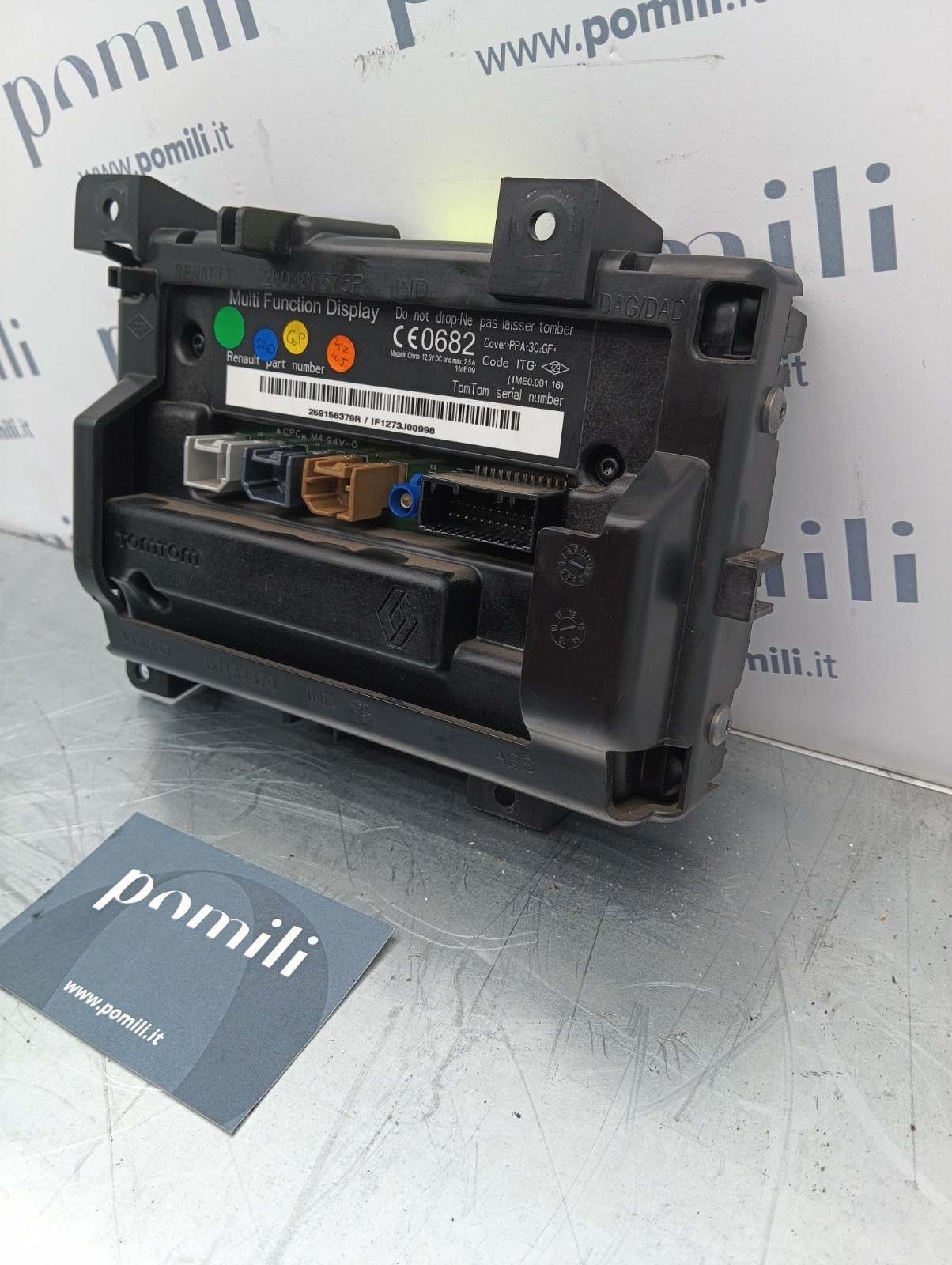 Pomili Elettronica/batteria ibride Renault Captur I display multifunzione 259156379R