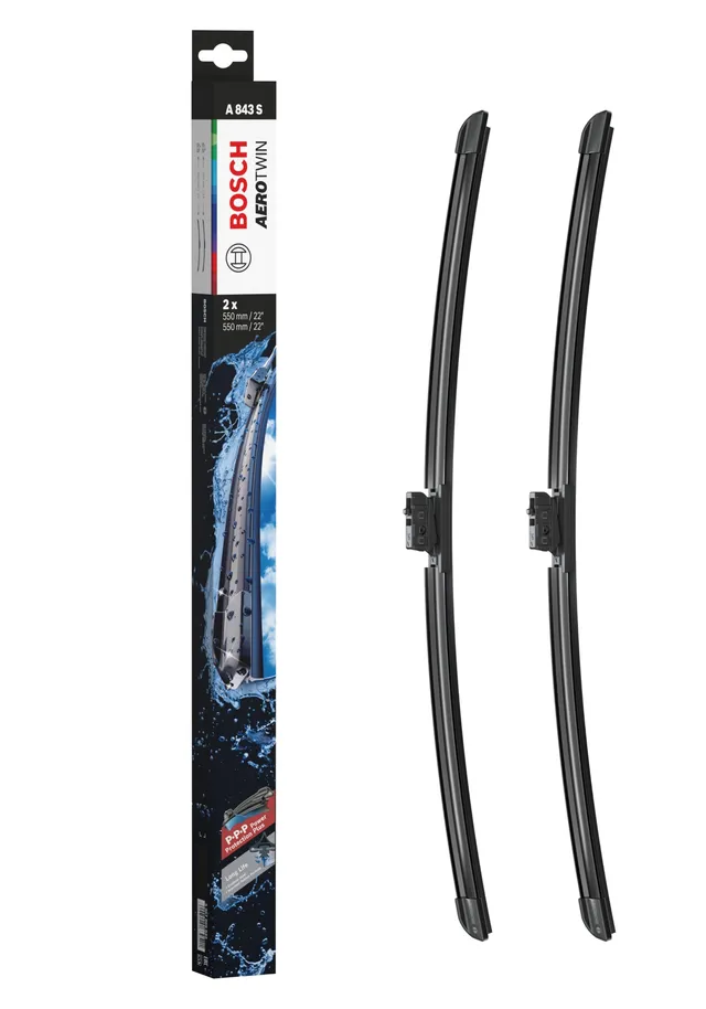 Bosch HCP Spazzole tergicristallo Aerotwin A843S 2 pezzi 550 mm