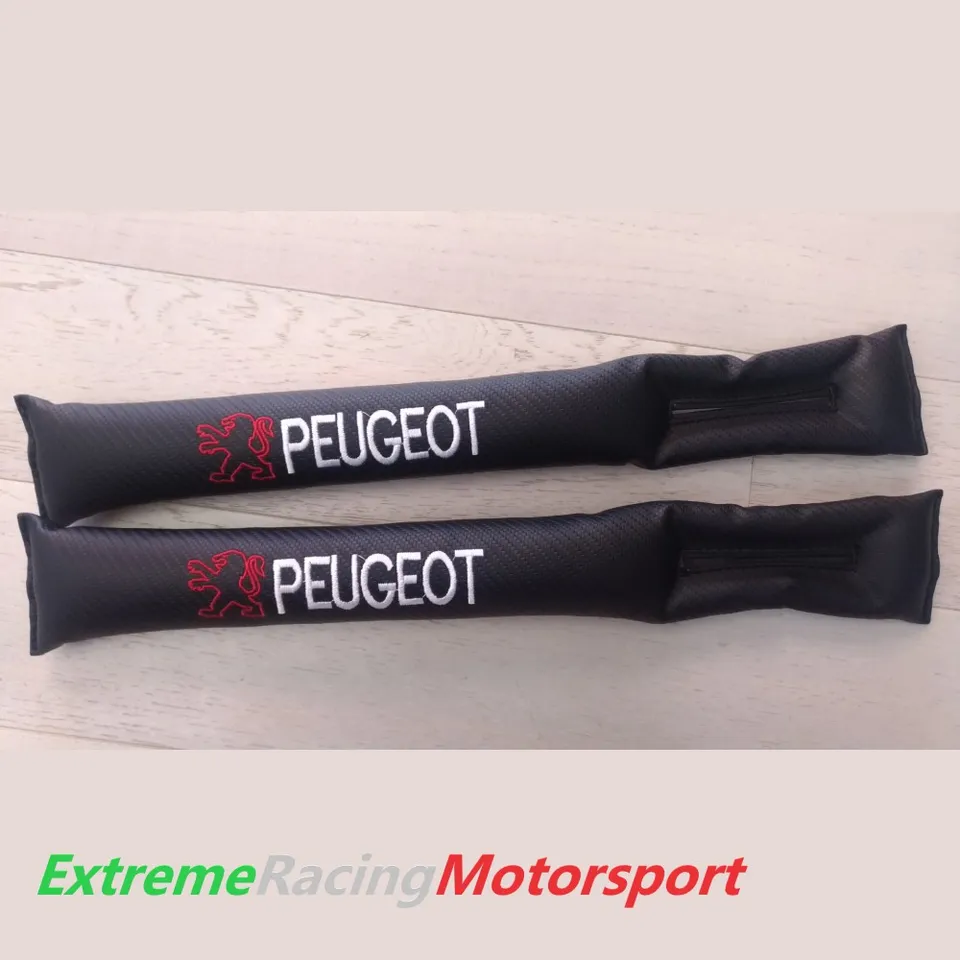 Xtreme Racing Decorazioni Auto e Adesivi set imbottiture laterali sedili Peugeot Carbon Look