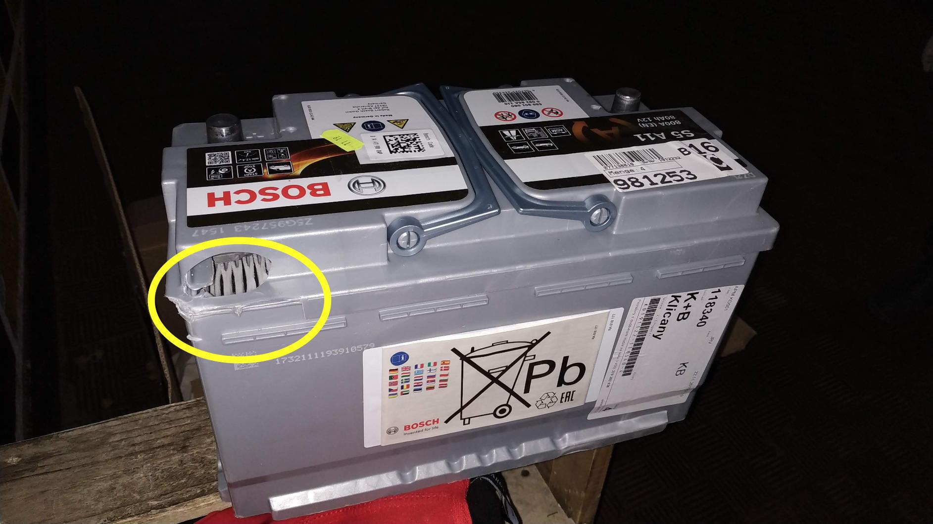 Bosch Batterie S5A11 Batteria auto AGM 80 Ah 800 A Start/Stop
