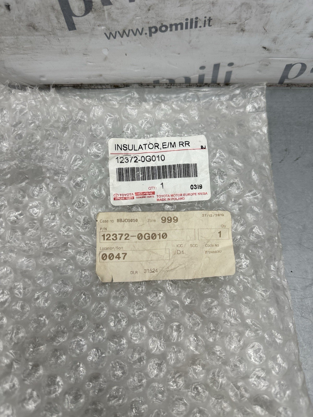 Pomili Motore e cambio con supporti Supporto motore sinistro 12372-0G010