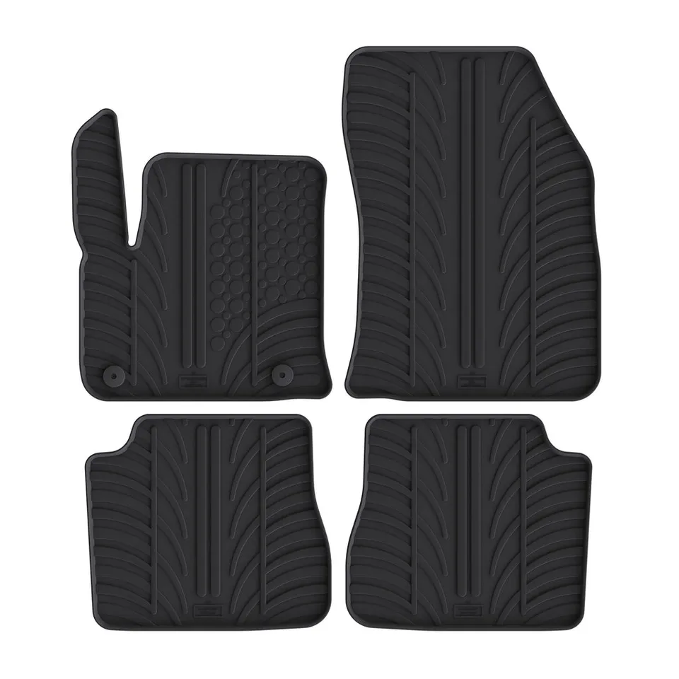 Travall Car Mats Peugeot 2008 (2019-) tappetini auto in gomma sagomati
