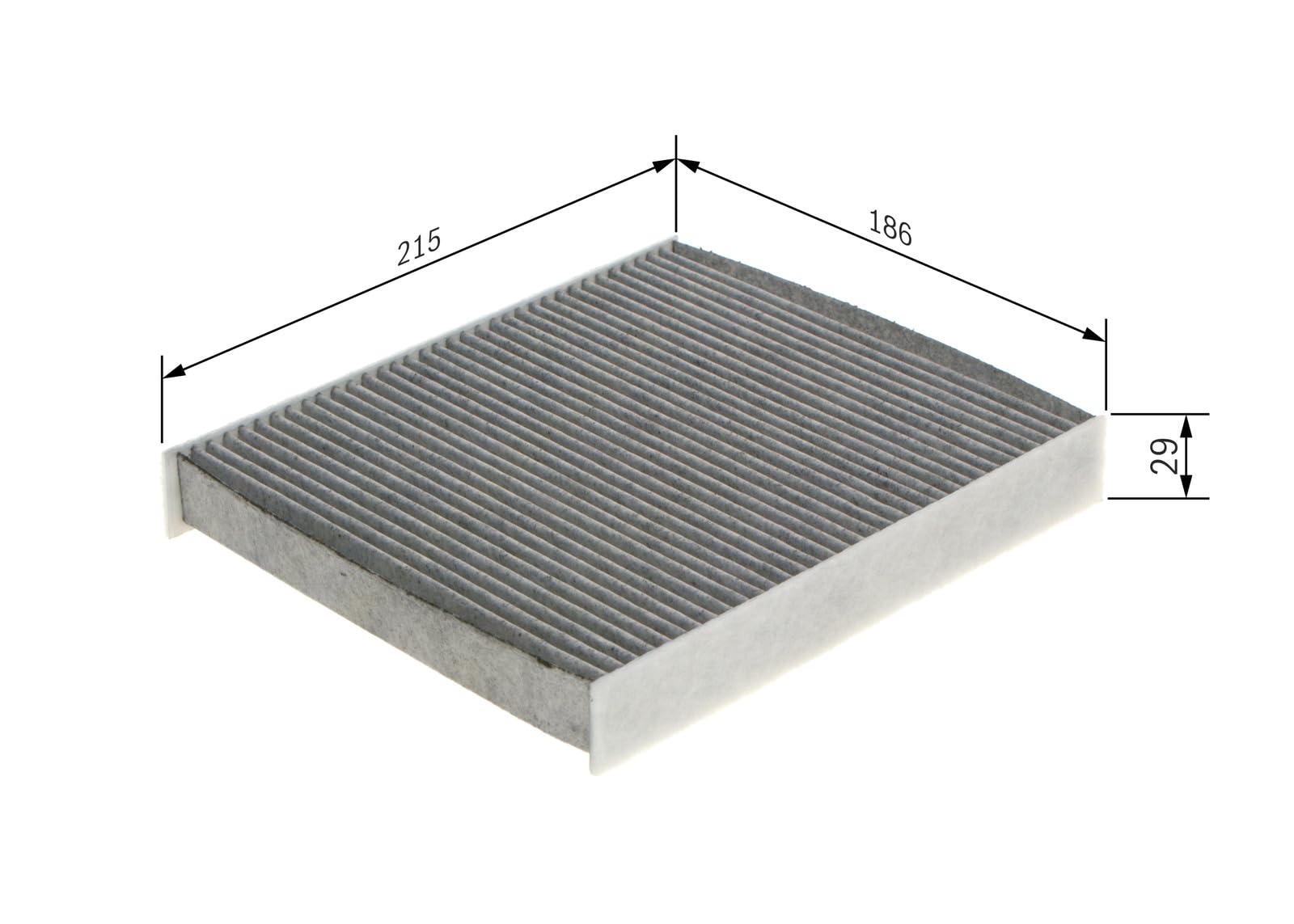 Bosch Filtri R5590 filtro abitacolo carboni attivi antiodore