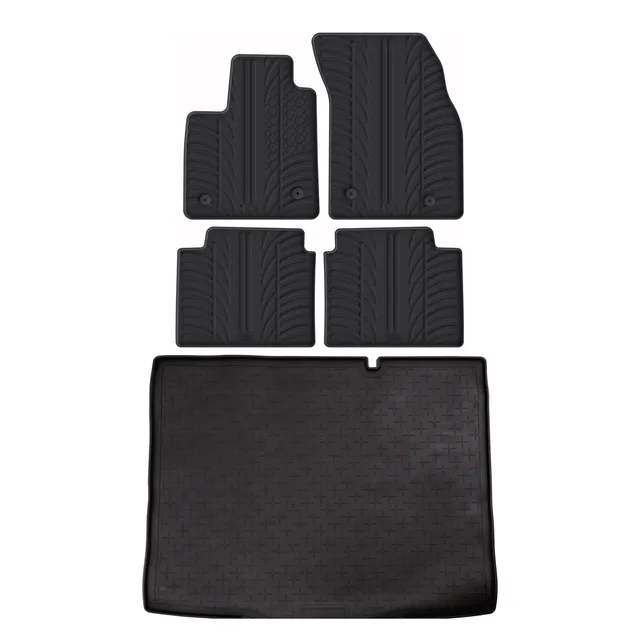 Travall Bundles Ford Focus kit bagagliaio e tappetini 2018-2025 gomma