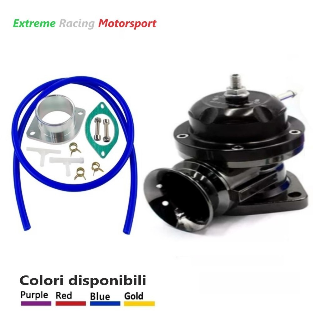 Xtreme Racing Impianto Carburante e Regolatori di Pressione ERM RS BLACK valvola pop off 51 mm