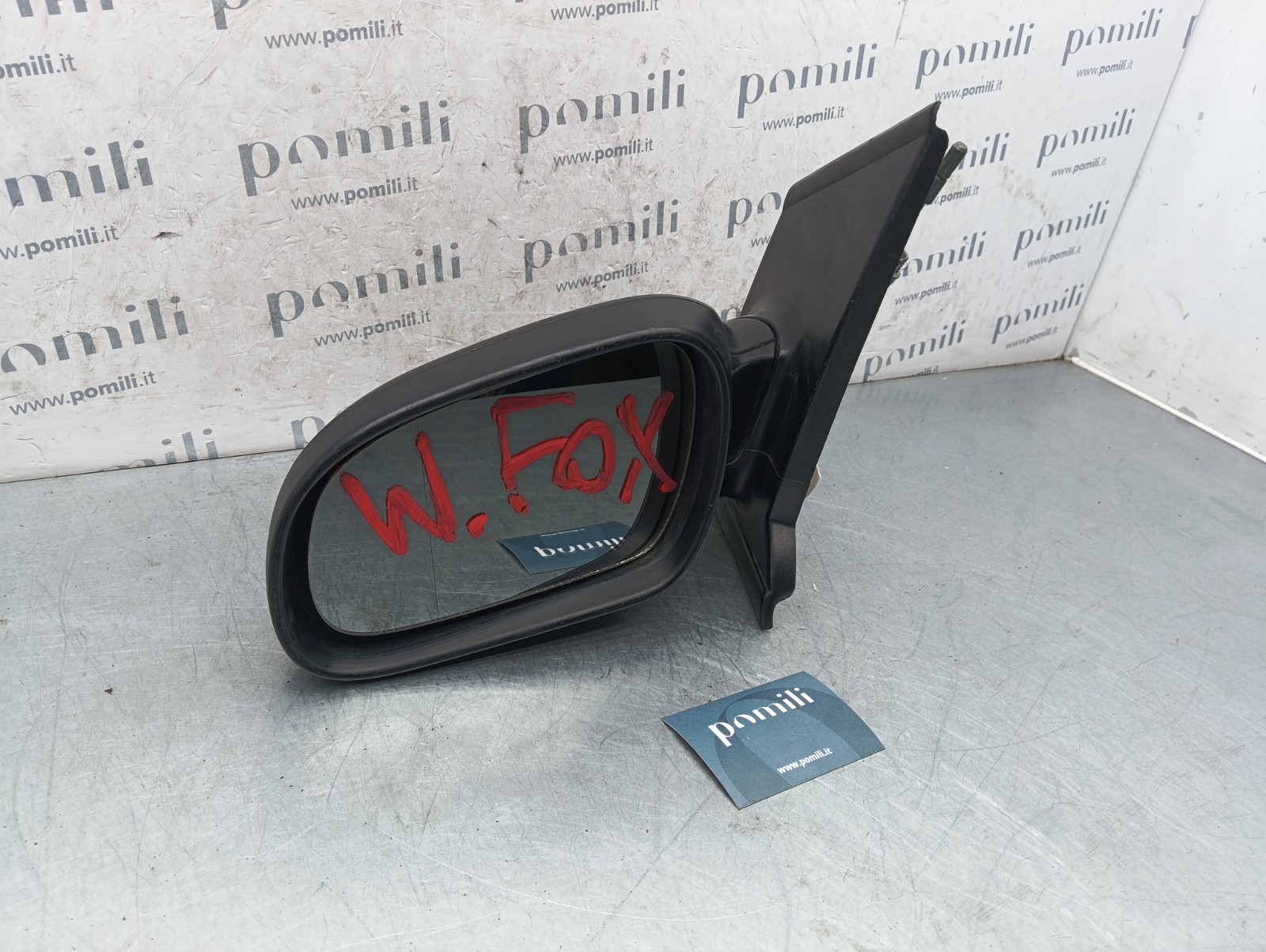 Pomili Cristalli Specchietto retrovisore sinistro manuale Volkswagen Fox (2005-2010) 20N4502 usato