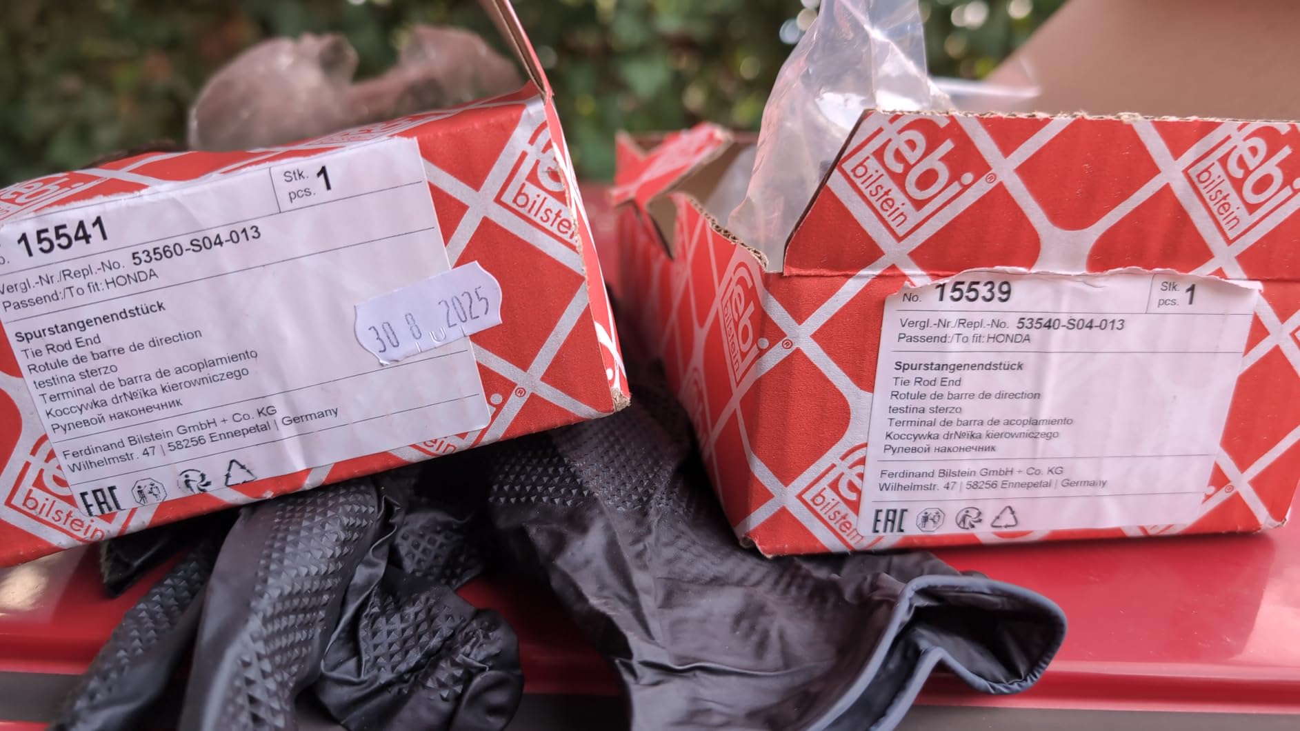 Bilstein Sterzo e sospensione 15541 testa barra d'accoppiamento anteriore sinistra in acciaio
