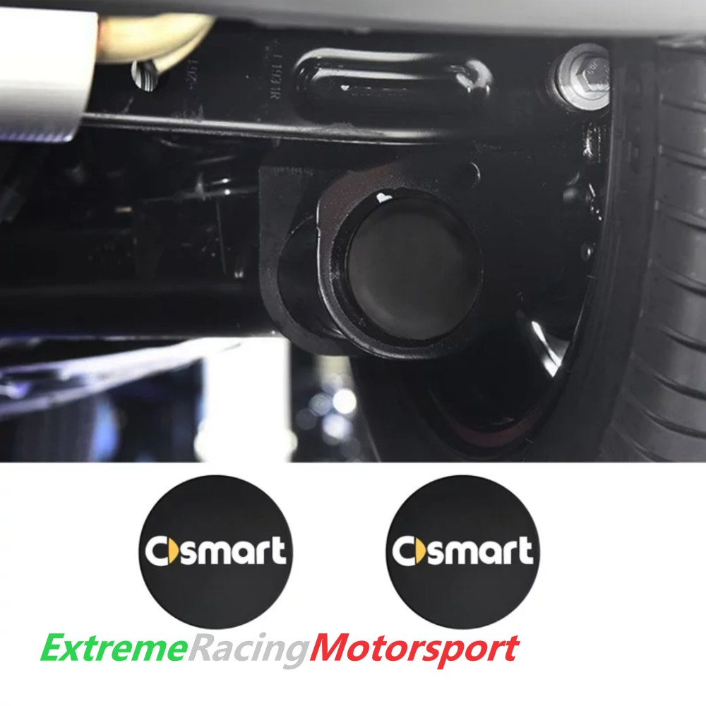 Xtreme Racing Decorazioni Auto e Adesivi tappi sottoscocca Typ 1 Smart 451/453 ABS coppia