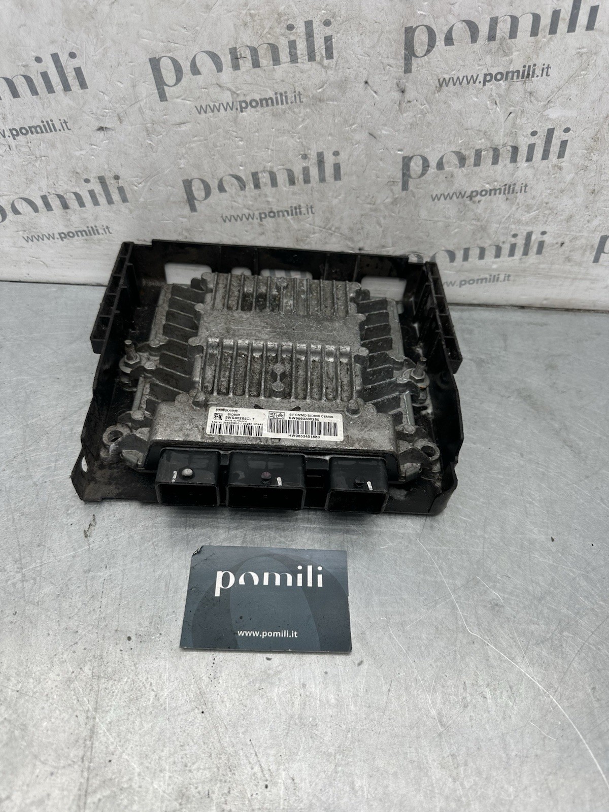 Pomili Motorini avviamento, alternatori, ECU e cavi Centralina motore 1.4 HDi Siemens SID806 9660300280 usata