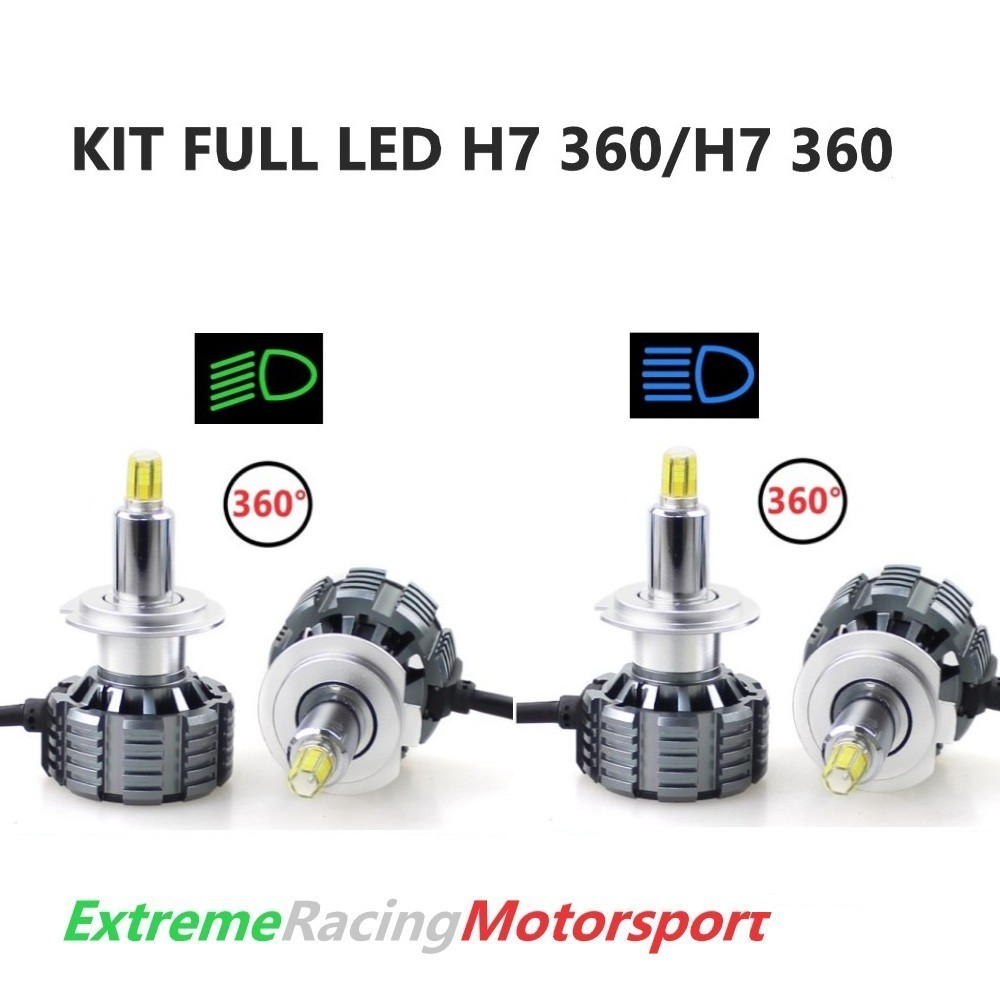 Xtreme Racing Kit Illuminazione LED H7 360° 20K kit 2 lampade 6000K