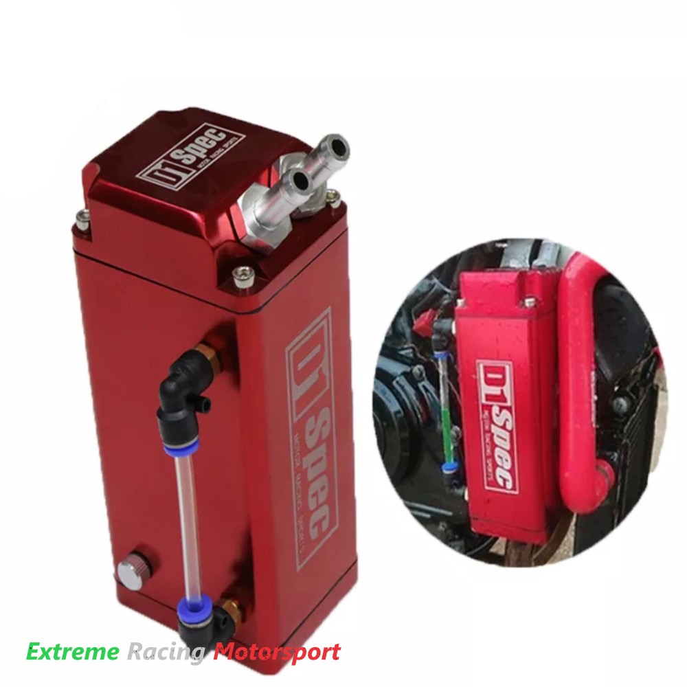 Xtreme Racing Filtri Olio e Carburante Serbatoio Square RVO Rosso recupero vapori olio