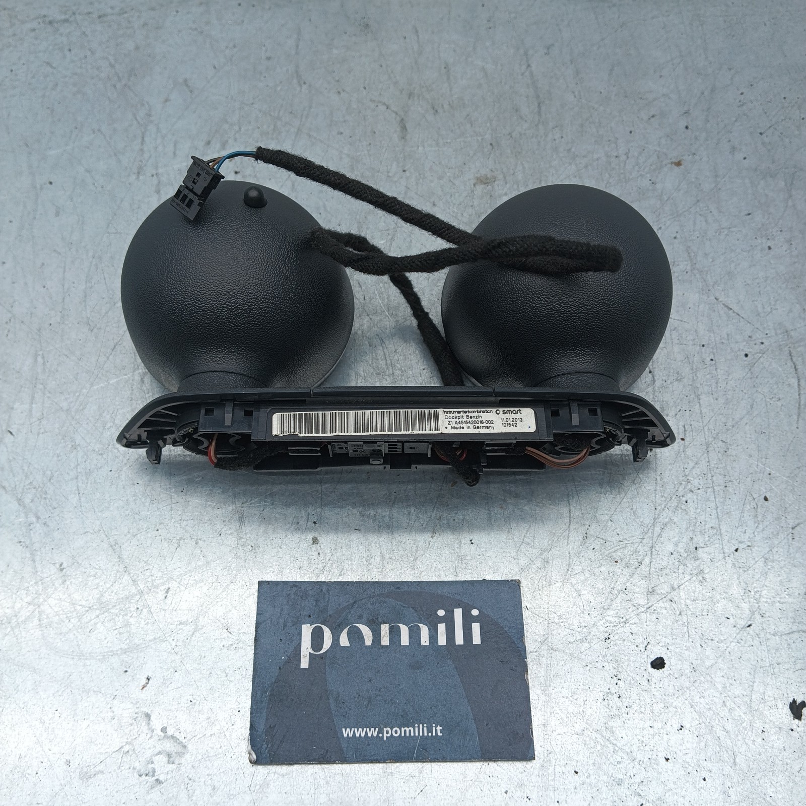 Pomili Rivestimenti interni Smart Fortwo 451 contagiri e orologio usato